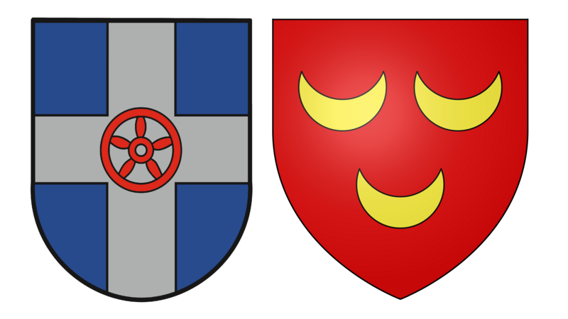 Wappen der Städte Geseke und Loos