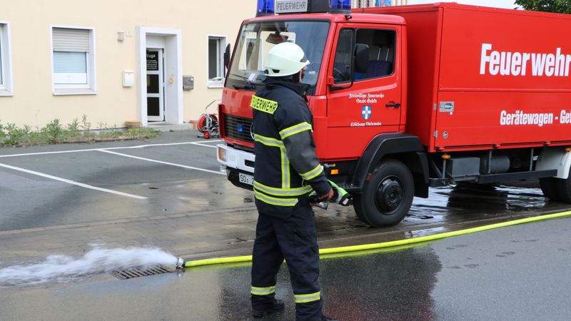 Einsatz der Freiwilligen Feuerwehr der Stadt Geseke