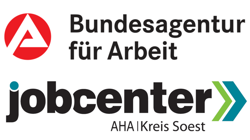 Logos de Arbeitsagentur und des Jobcenters