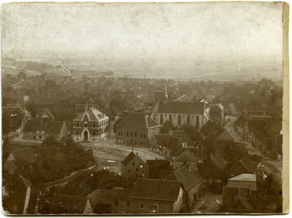 Historische Stadtansicht zwischen 1893 und 1896 (Foto: Josef Fleiter)