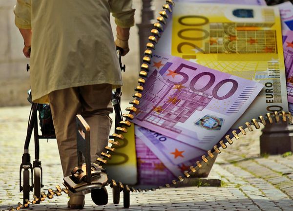 Alter Mensch und Geld