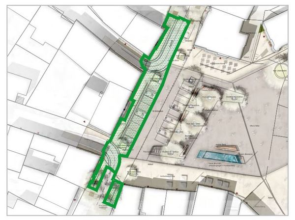 Ausschnitt Baubroschüre Fünfter Bauabschnitt