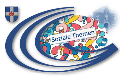 Soziale Themen (Text mit Geseke-Logo)
