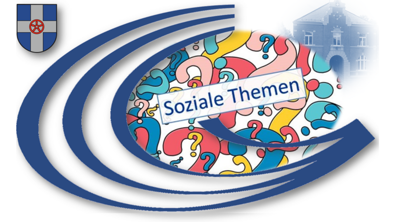 Soziale Themen (Text mit Geseke-Logo)