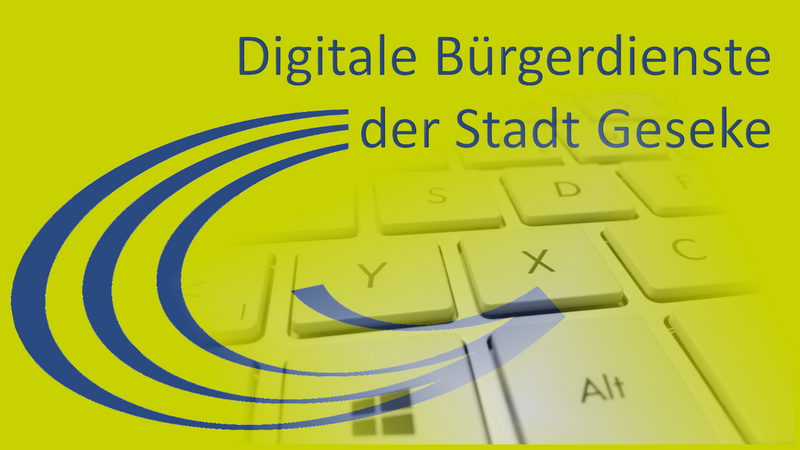 Digitale Bürgerdienste der Stadt Geseke