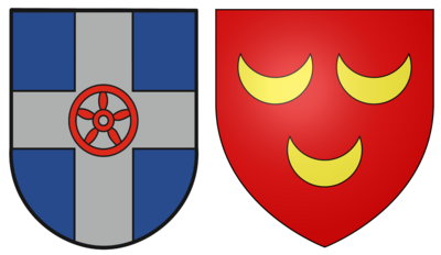Wappen der Städte Geseke und Loos