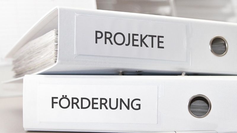 Aktenordner: Förderung und Projekte