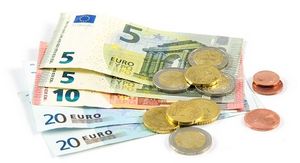 Euroscheine und -münzen