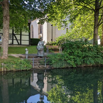 Hl. Nepomuk am Geseker Teich