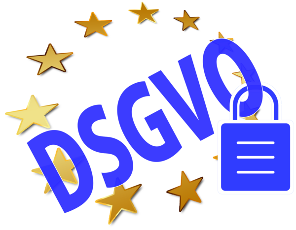 Schriftzug DSGVO