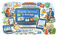 Digitale Services und Anträge der Sozialverwaltung Geseke