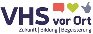 Logo der VHS Vor Ort