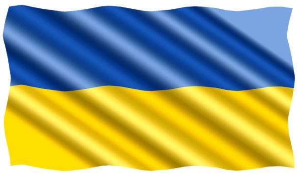 Staatsflagge der Ukraine